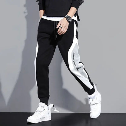 Casual Pants Fitness Tracksuit Men