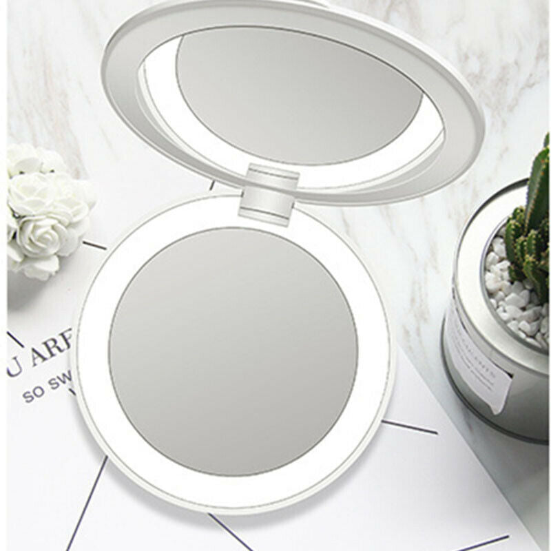 Portable Light-Up Makeup Mirror