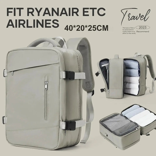 Expandable Anti-Theft Travel Backpack