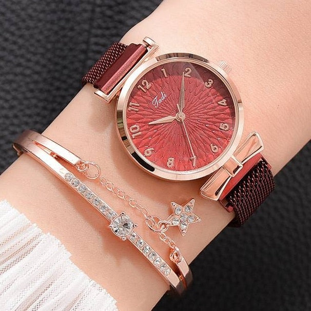 Luxury Quartz Bracelet Watch