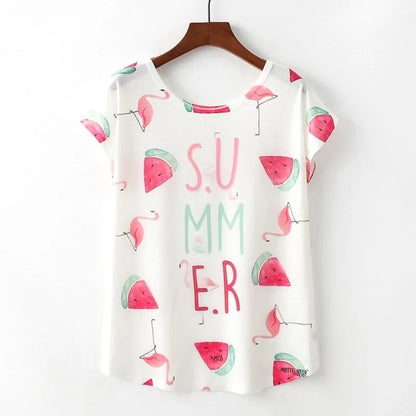 Summer Novelty Women T-shirt