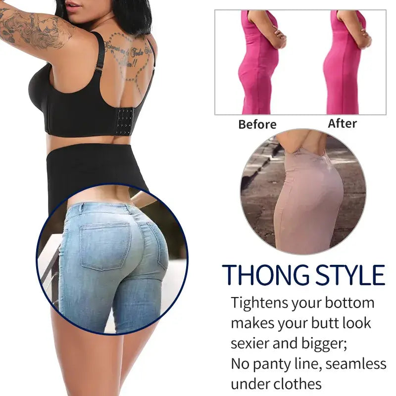 High Waist Thong Shaper