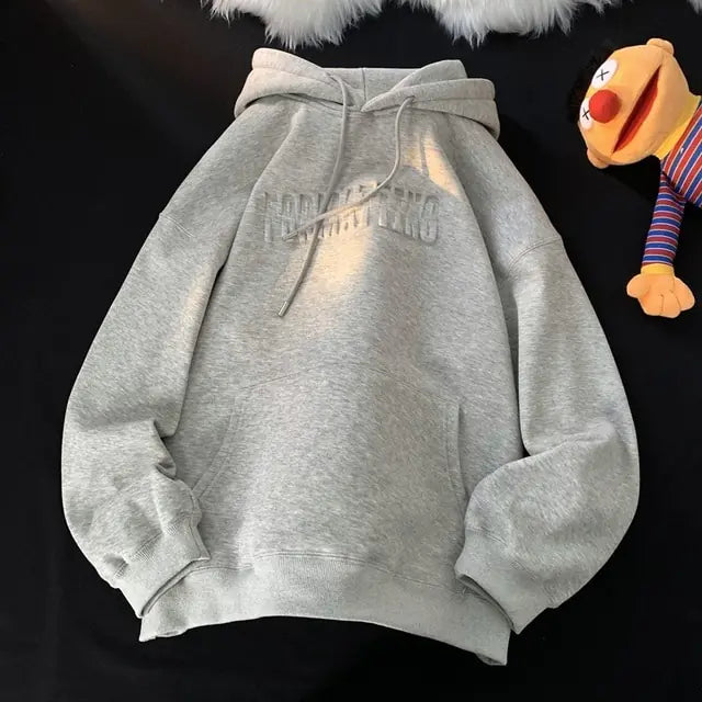 Letter Thicken Hoodies