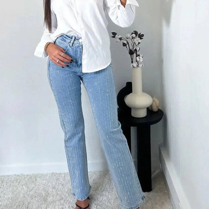 Diamond Denim Jeans