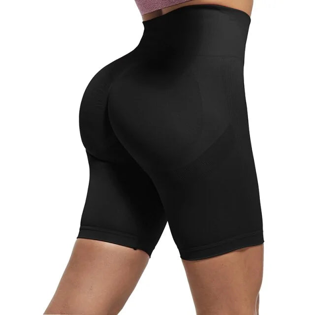 High Waist Leggings And Shorts For Fitness