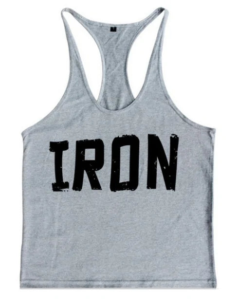 Men's Printed Gym Bodybuilding Tank Tops