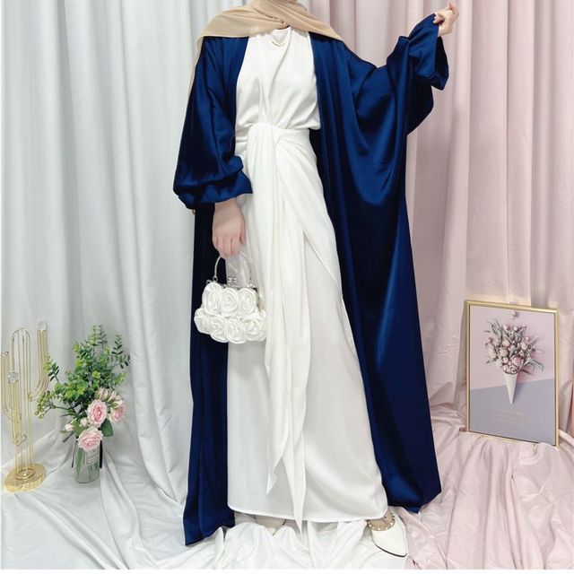 Elegant Satin Abaya