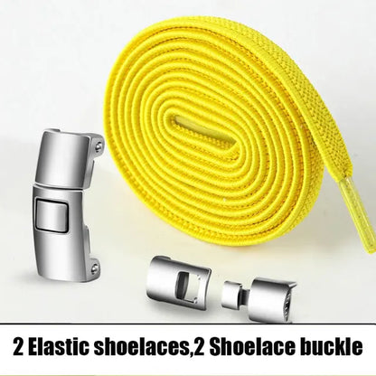 Elastic No-Tie Shoelaces for Kids and Adults