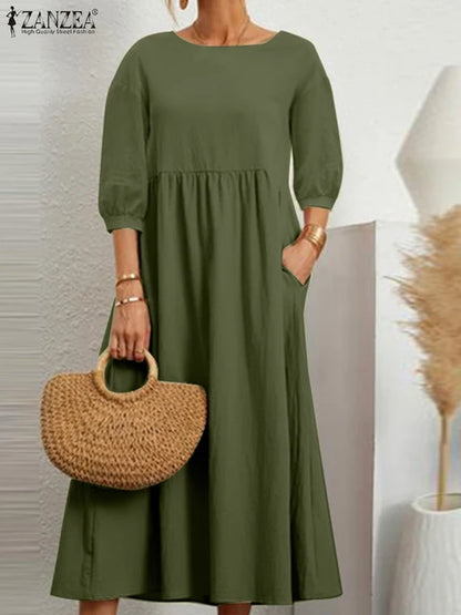 Sleeve Elegant Dress