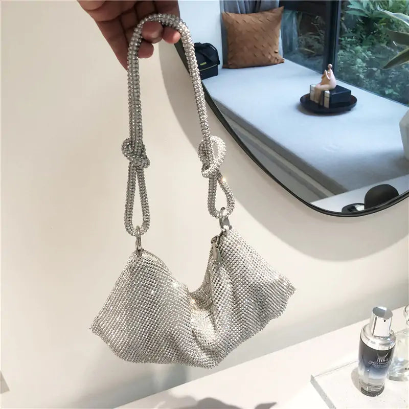 Shiny Crystal Handbag