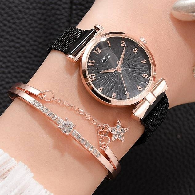 Luxury Quartz Bracelet Watch