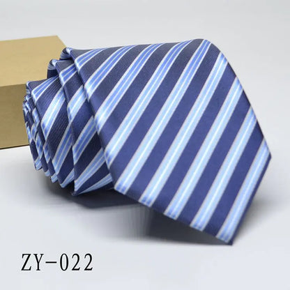 New Men's Hot Sale 1200D Striped Tie