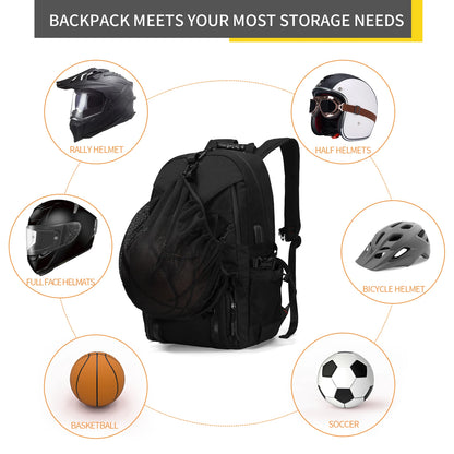 Helmet Backpack for Motorcycle