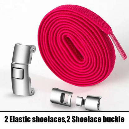 Elastic No-Tie Shoelaces for Kids and Adults