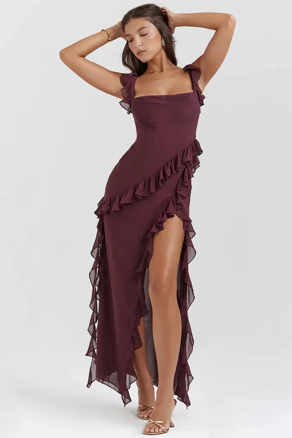 Sexy Ruffles Dress