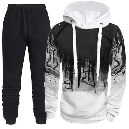 Tracksuit Hoodie and Pants Set