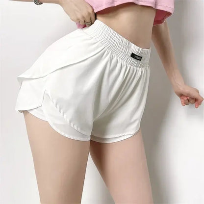 High Waist Sports Gym Shorts For Women