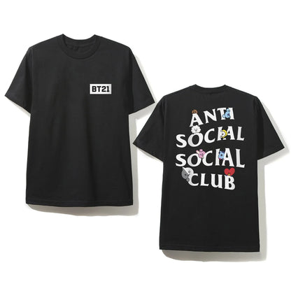 "Anti Social Club" Exclusive Peekaboo T-Shirt