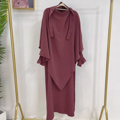 Butterfly Abaya With Khimar