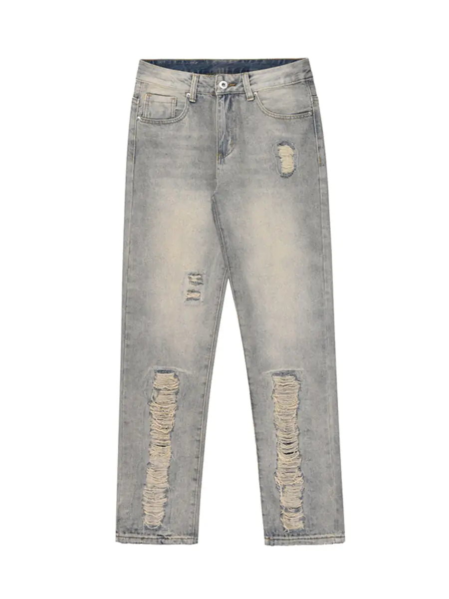 High Street with Hole Y2kmen Jeans