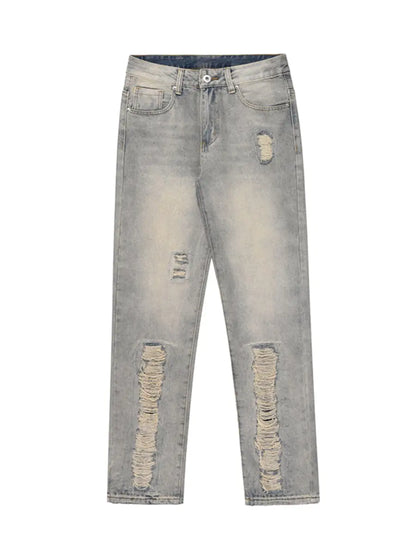 High Street with Hole Y2kmen Jeans