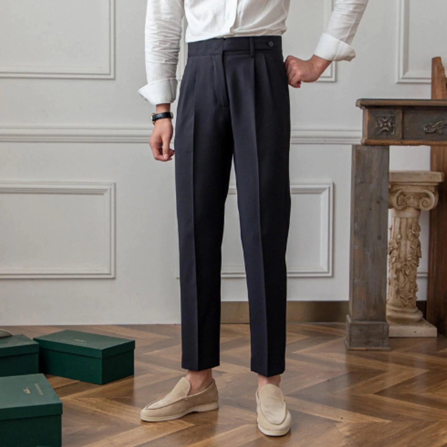 Slim Casual Office Trousers