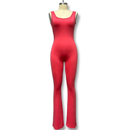 Bodysuit Hollow Back with Chest Pad Women