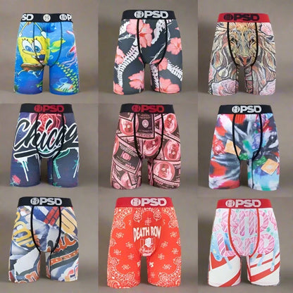 Men Underwear Boxers Fashion Printed