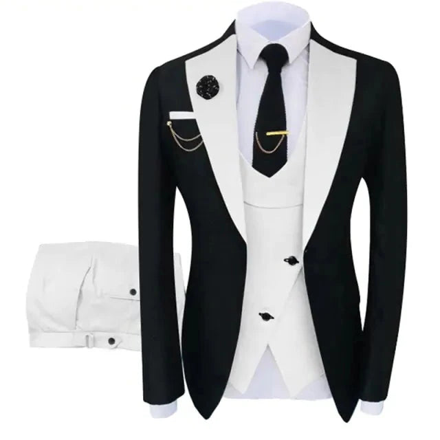 Fit Tuxedo 3 Piece Set