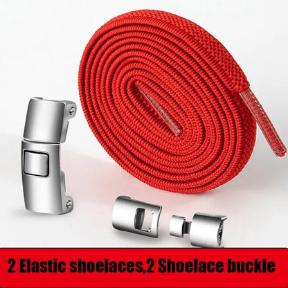 Elastic No-Tie Shoelaces for Kids and Adults