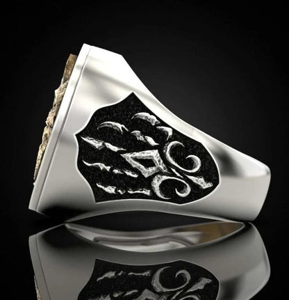 Hunter Wolf Claw Ring