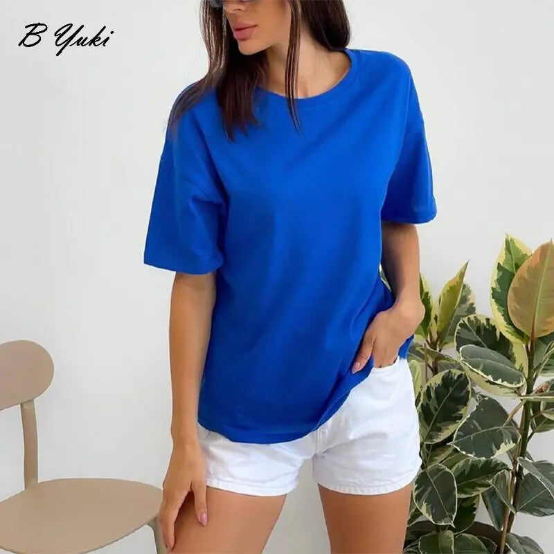 Cotton Soft Women's Basic T-Shirt