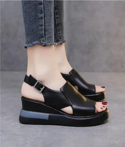 Summer Wedge Platform Sandals