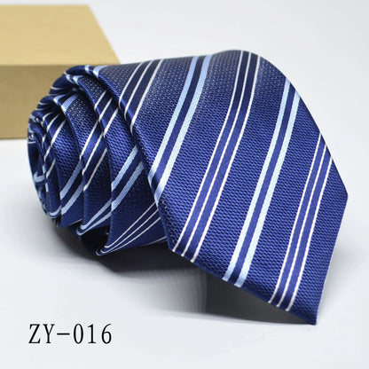 New Men's Hot Sale 1200D Striped Tie