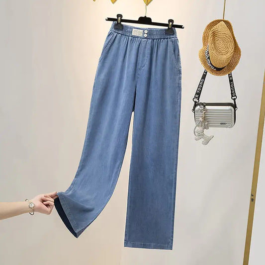 Summer Ice Silk Jeans