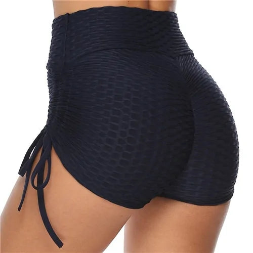 Women's Sexy High Waist Athletic Gym Shorts