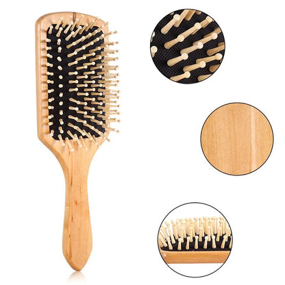 Antistatic Natural Wooden Hair Comb