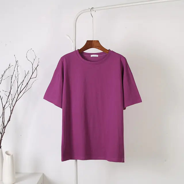 Cotton Soft Women's Basic T-Shirt