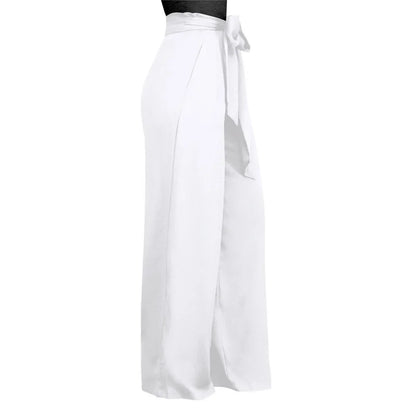 Women Casual Loose Palazzo High Waist Pants