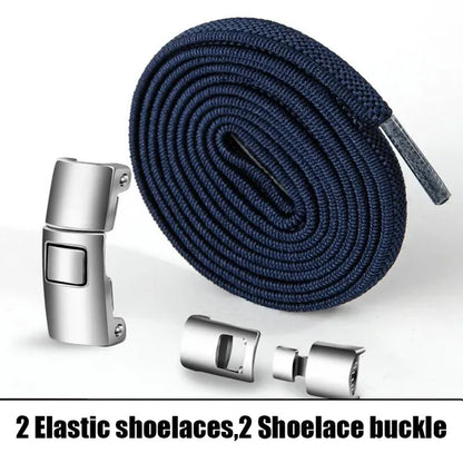 Elastic No-Tie Shoelaces for Kids and Adults