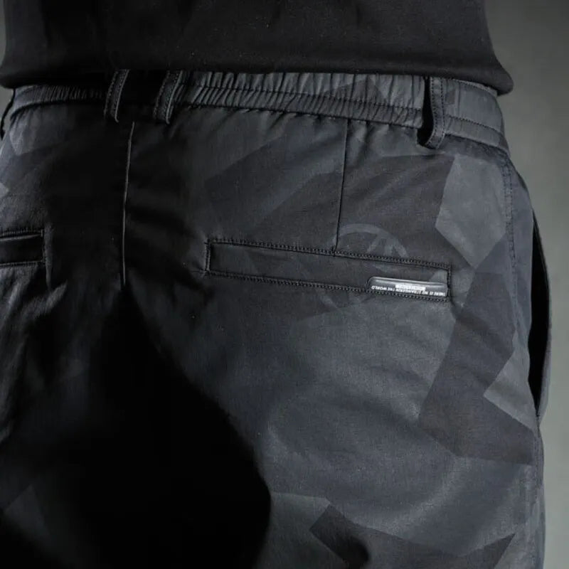 Multi-Pocket Camo Cargo Pants