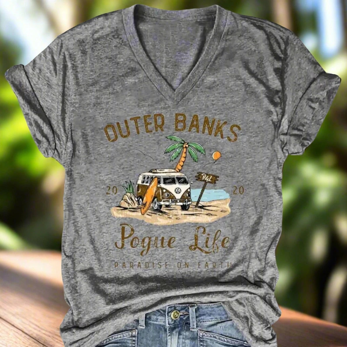 Outer Banks Pogue Life V-Neck T-Shirt