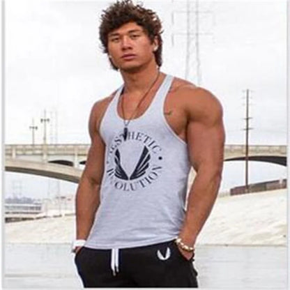 Tank Top Men Bodybuilding Clothing