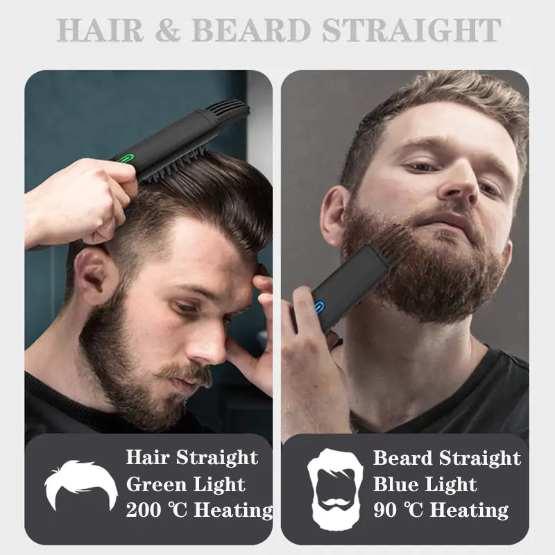 Hair & Beard Straightener Comb