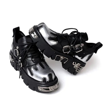 U-DOUBLE Brand Punk Style Women Shoes