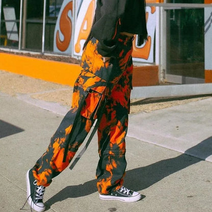 Tie Dye Cargo Pants