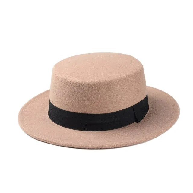 Flat Top Hat For Men