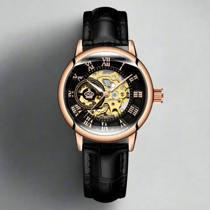 Skeleton Women Mechanical Watch