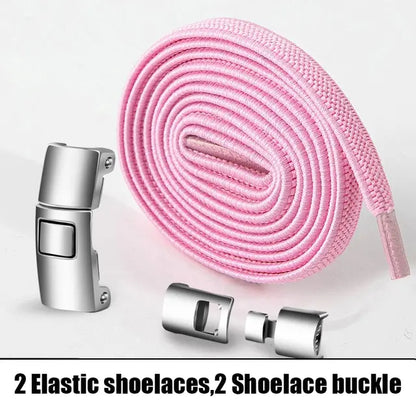 Elastic No-Tie Shoelaces for Kids and Adults