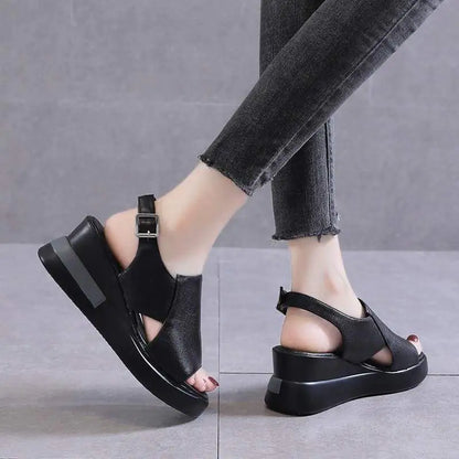 Summer Wedge Platform Sandals